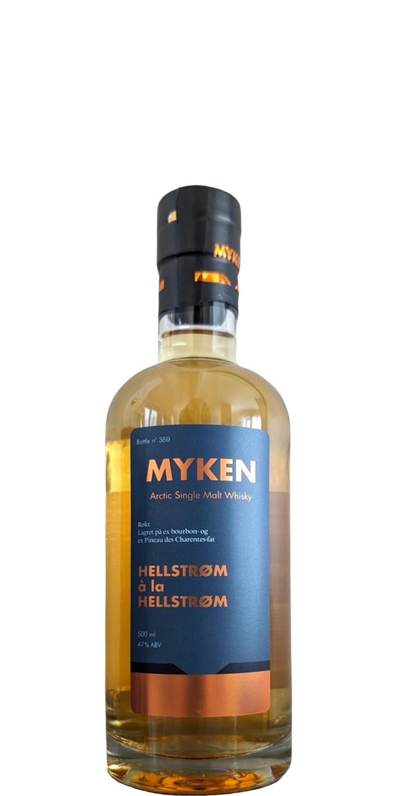Myken Hellstrøm à la Hellstrøm Arctic Single Malt Whisky