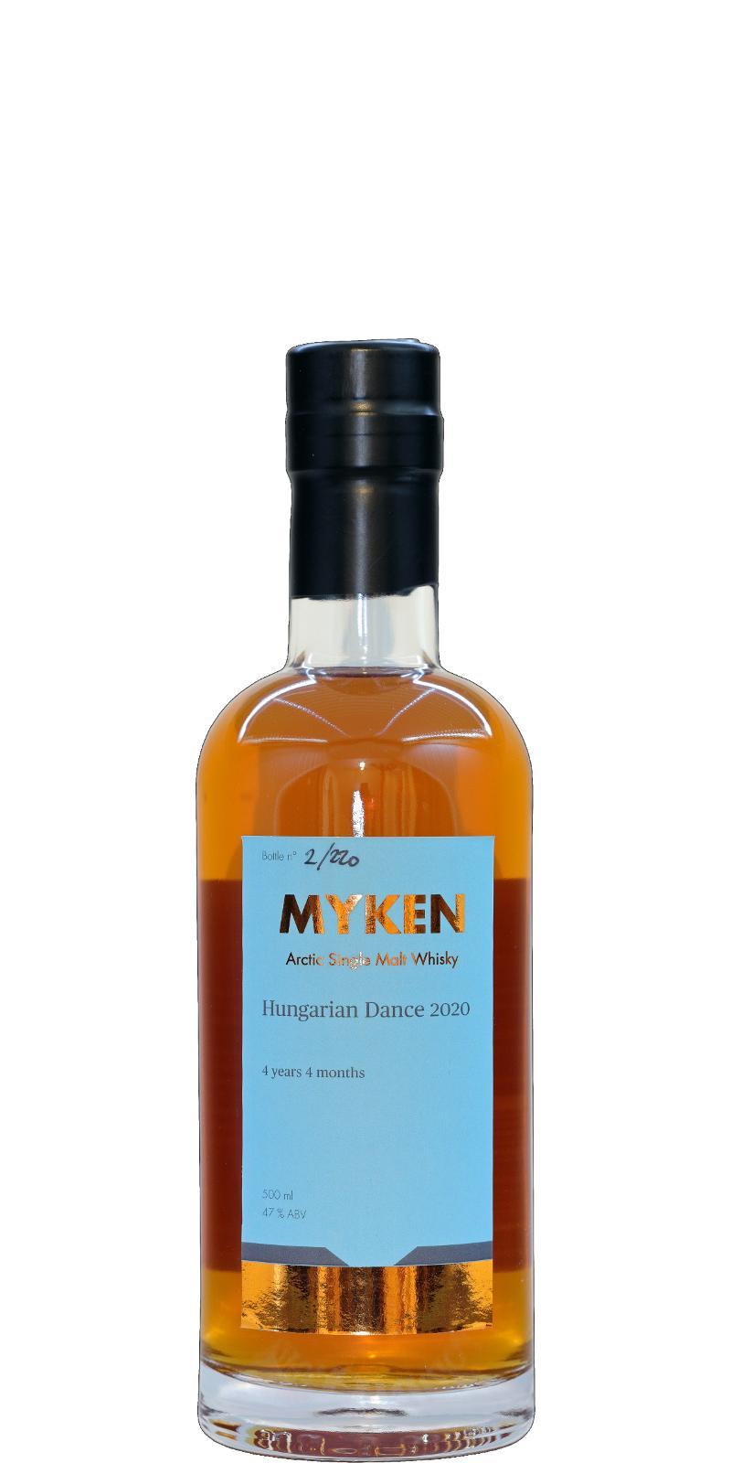 Myken Hungarian Dance Arctic Single Malt Whisky