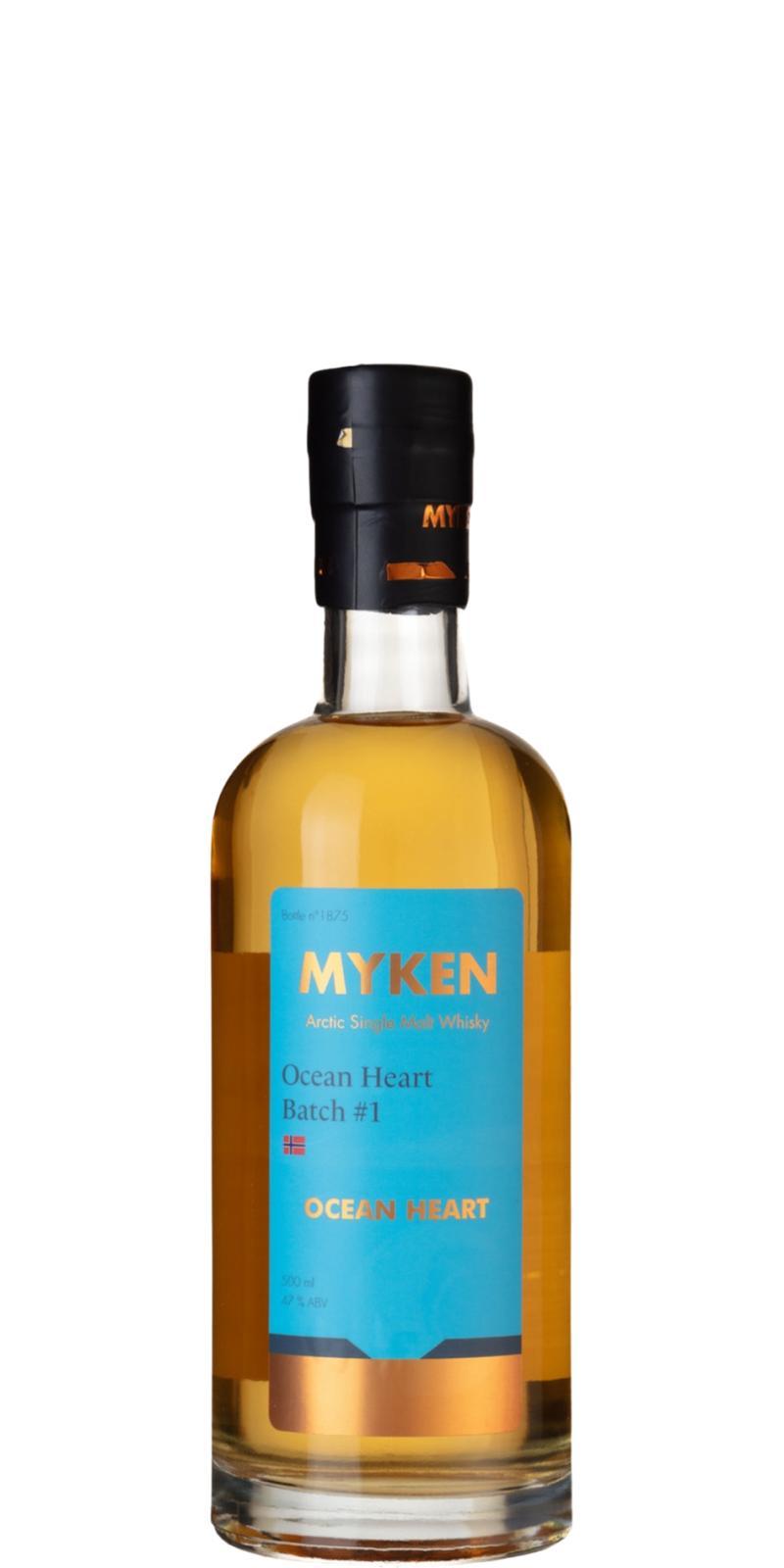 Myken Ocean Heart Arctic Single Malt Whisky