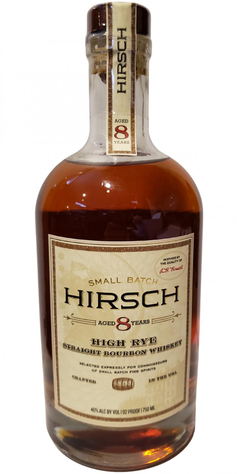 Hirsch 08-year-old Small Batch