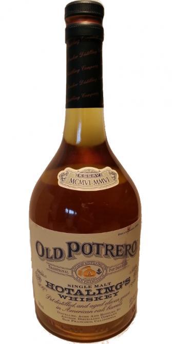 Old Potrero 11-year-old Hotaling's Whiskey