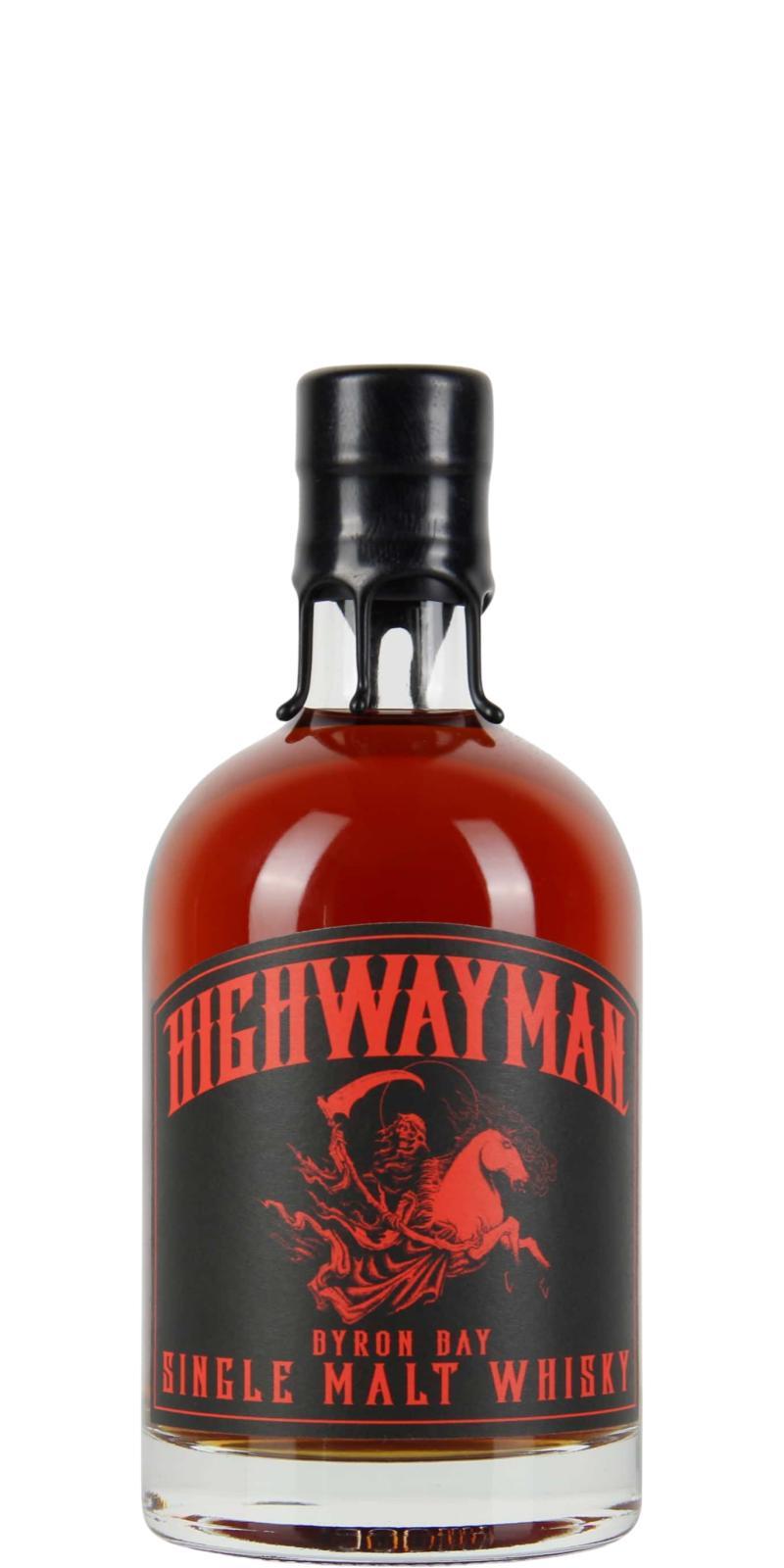 Highwayman Single Malt Whisky Vulgar Display of Peatera