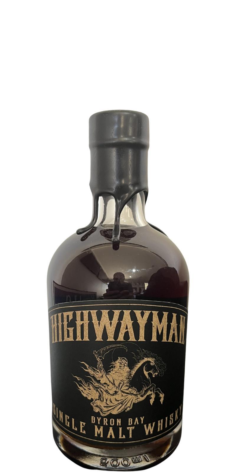 Highwayman Single Malt Whisky "AWAS" Red Wine Single Cask