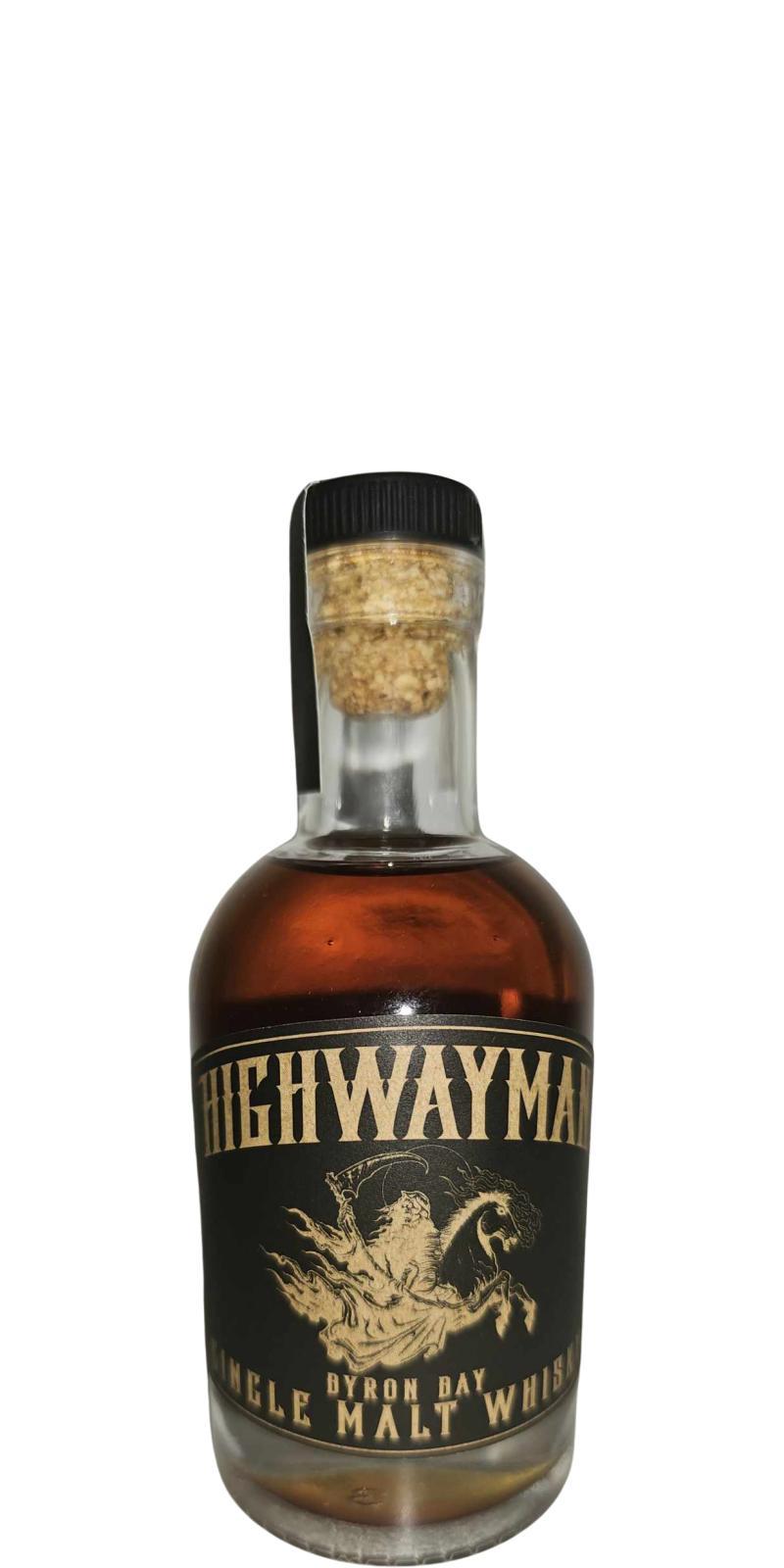 Highwayman Single Malt Whisky Winter Whisky Festival '24 - Refill Bourbon