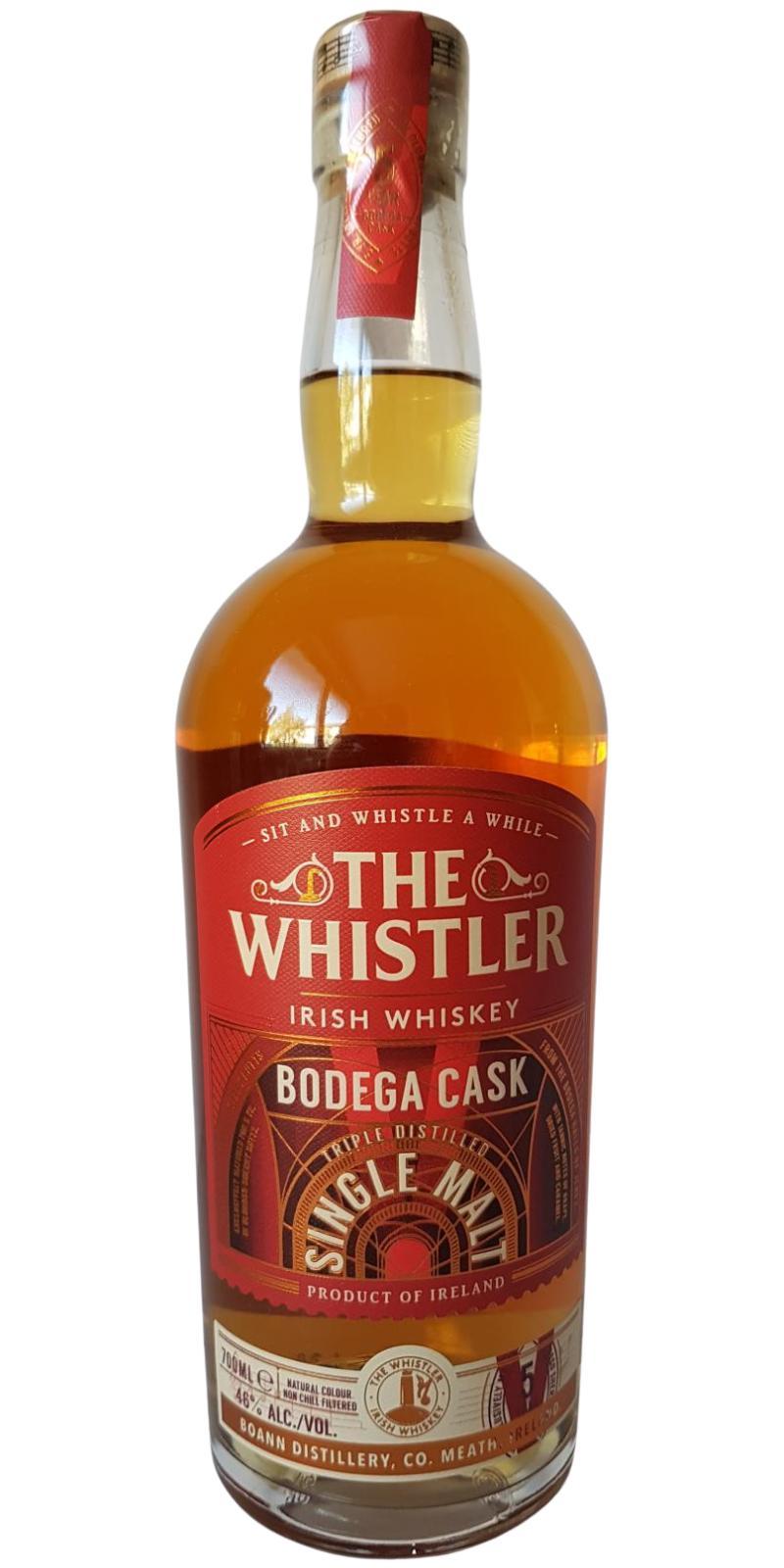 The Whistler Bodega Cask BoD Triple Distilled