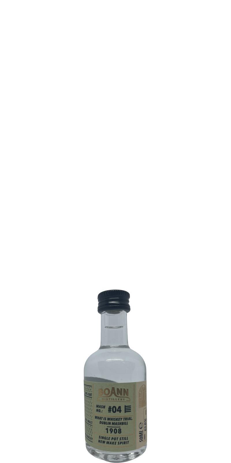 Boann Distillery Single Pot Still - New Make Spirit Mash #04