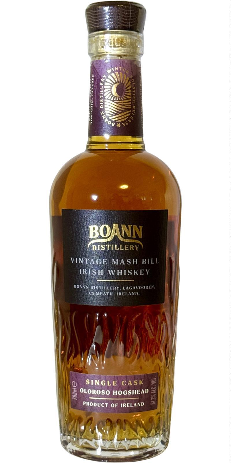 Boann Distillery Winter Solstice No.4