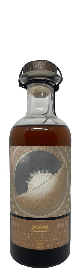 Boann Distillery Winter Solstice Vintage Mashbill