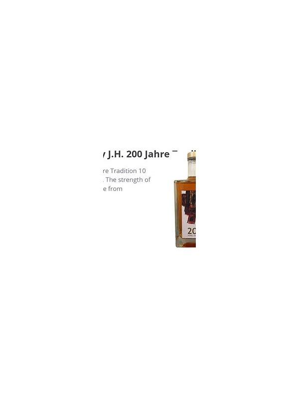 Waldviertler Whisky J.H. 200 Jahre Tradition Selection