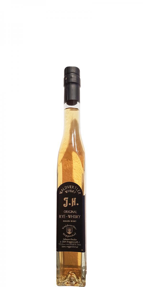 Waldviertler Whisky J.H. Original Rye-Whisky