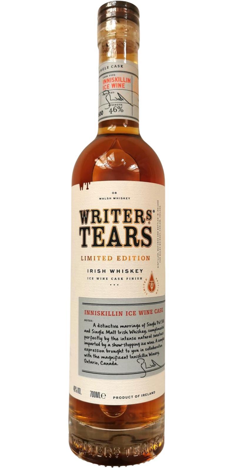 Writers' Tears Inniskillin Ice Wine Cask Limited Edition