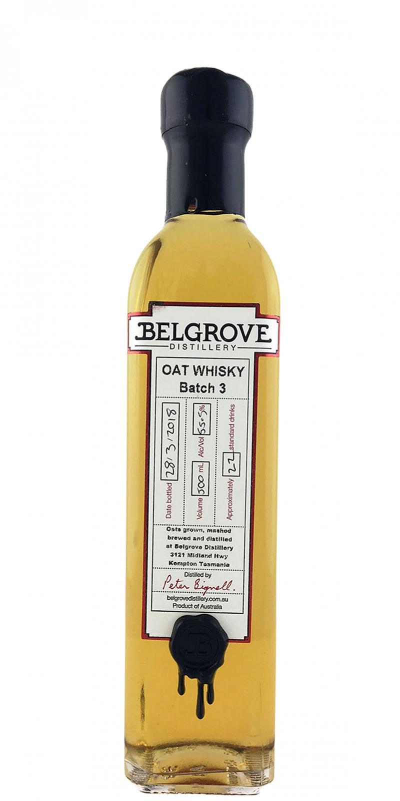 Belgrove Oat Whiskey