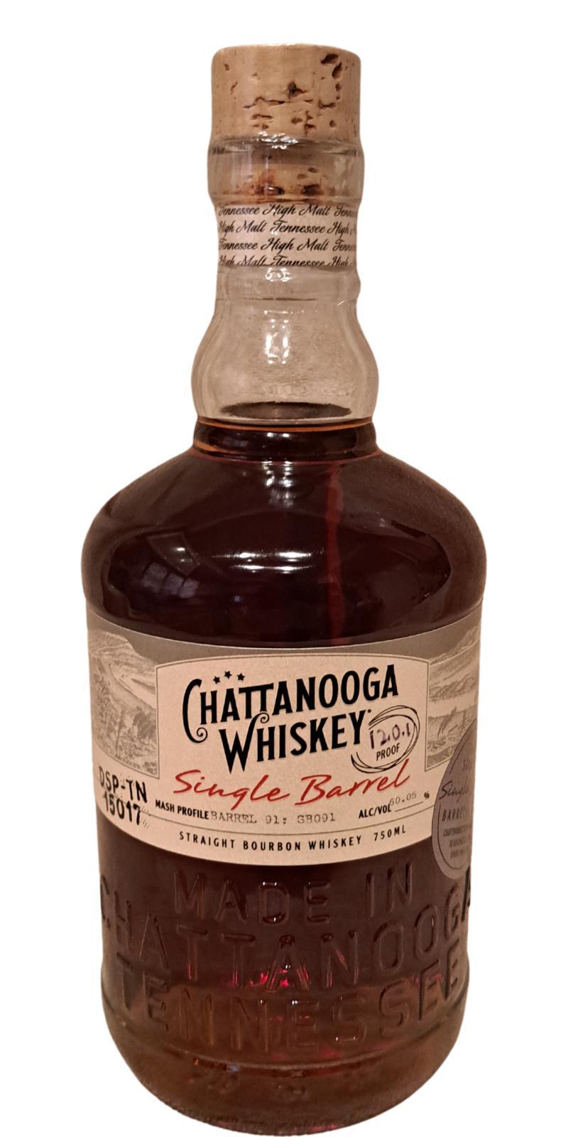 Chattanooga Whiskey 04-year-old Single Barrel
