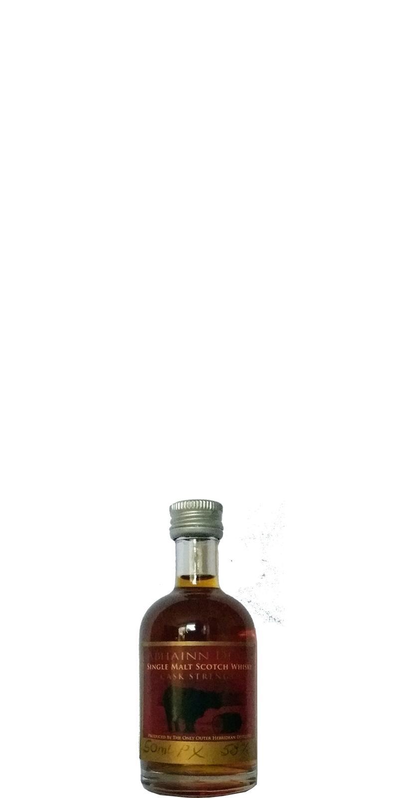 Abhainn Dearg 10-year-old Pedro Ximenez Cask Strength Miniature