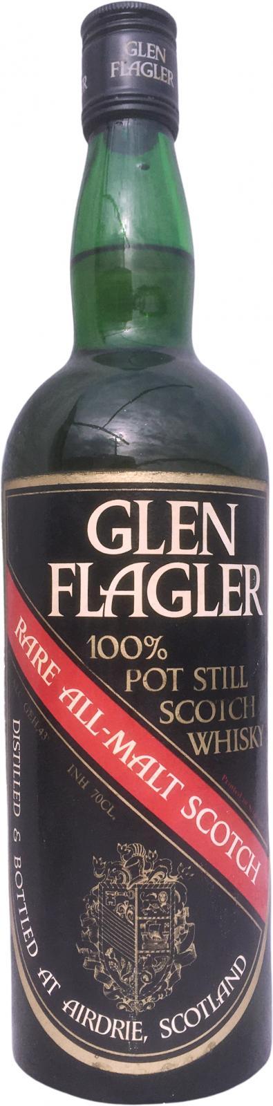Glen Flagler Rare All-Malt Scotch 100% Pot Still Scotch Whisky