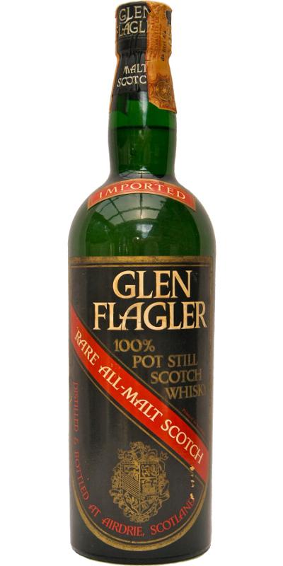Glen Flagler Rare All-Malt Scotch 100% Pot Still Scotch Whisky