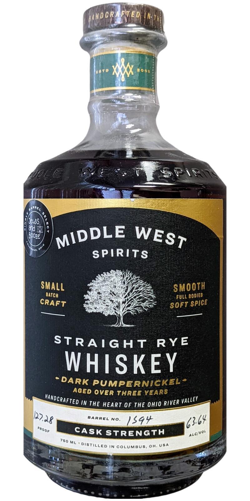 Middle West Spirits 03-year-old Dark Pumpernickel