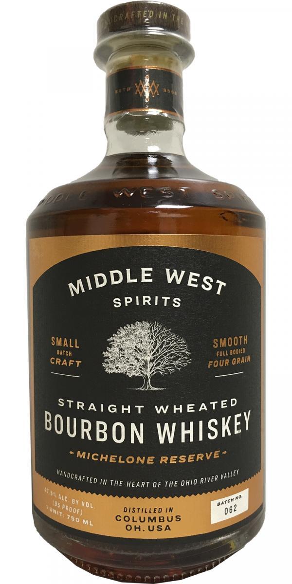 Middle West Spirits Straight Wheated Bourbon Whiskey Michelone Reserve
