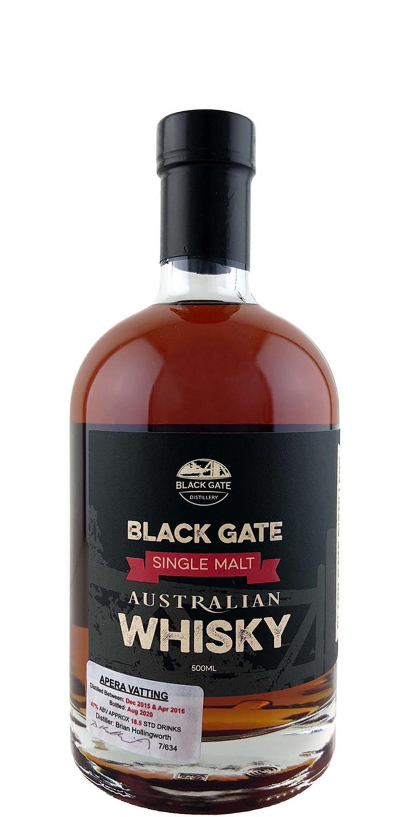 Black Gate 2015/2016 Australian Whisky