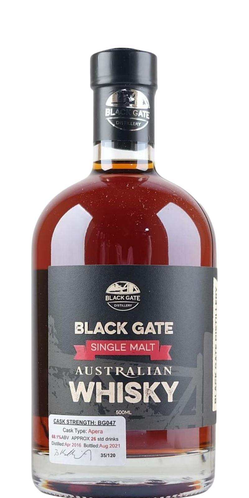 Black Gate 2016 Cask Strength