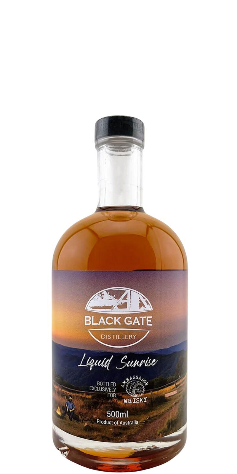Black Gate 2018 Ambassador Whisky - Liquid Sunrise