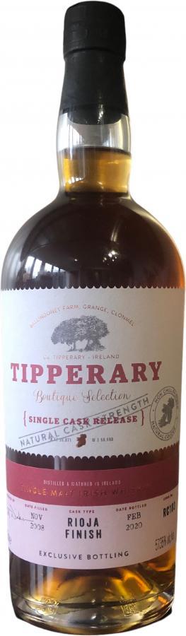 Tipperary 2008 Single Cask Release