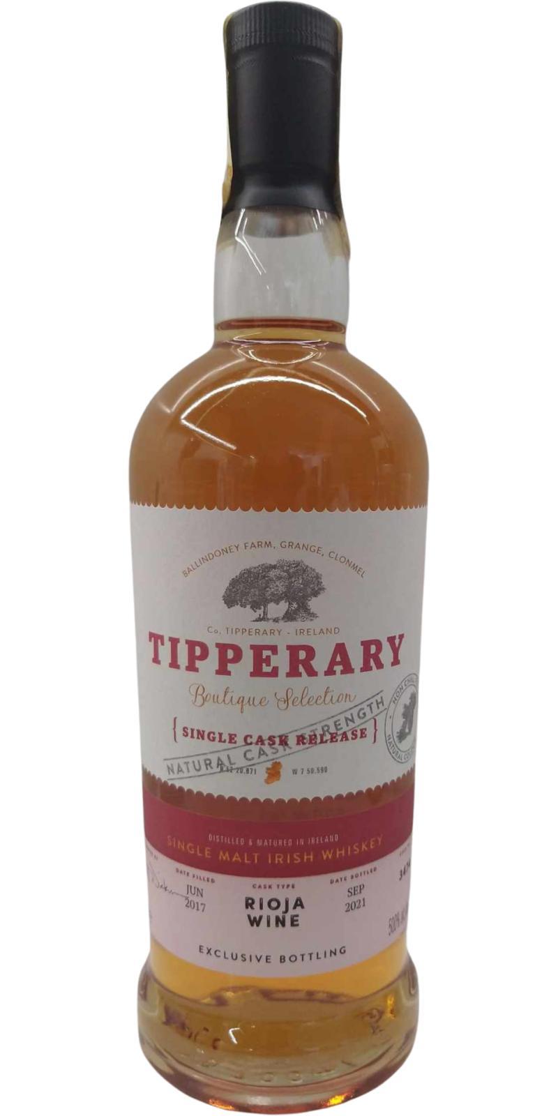 Tipperary 2017 Single Cask Release