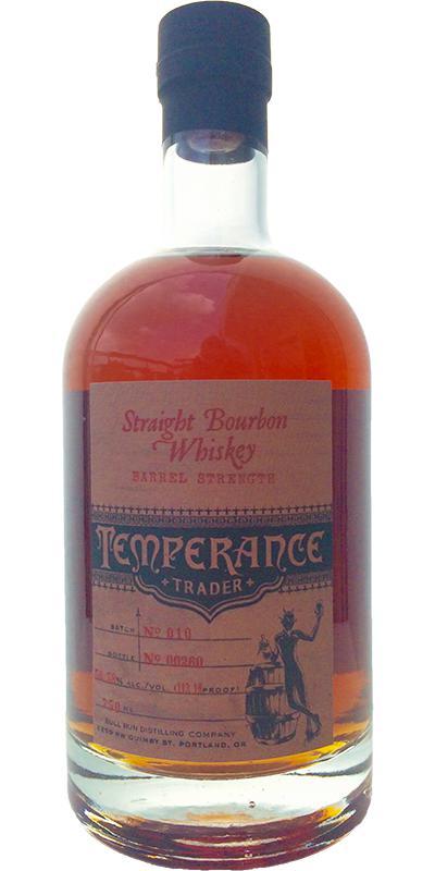 Temperance Trader Straight Bourbon Whiskey Barrel Strength