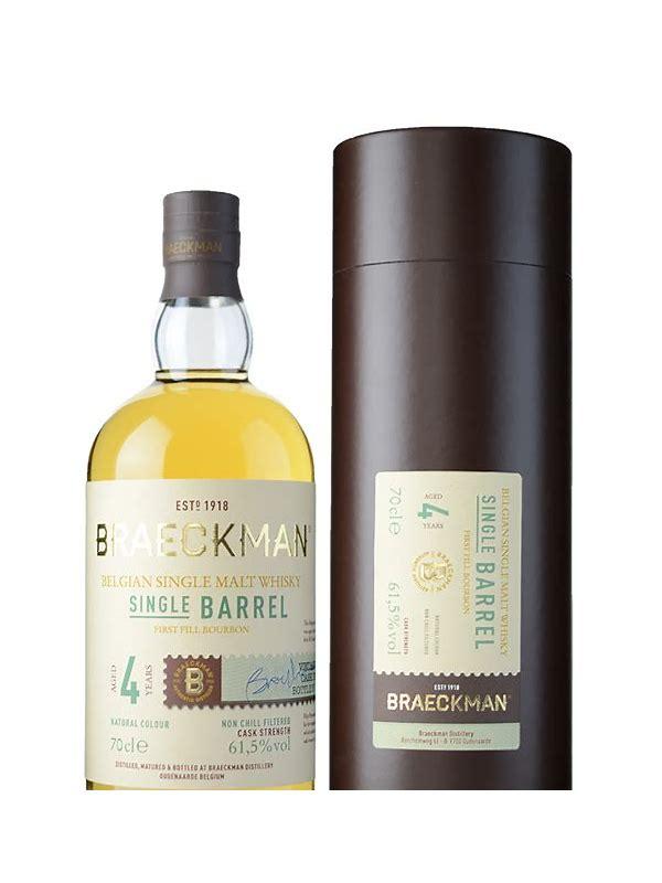 Braeckman Distillers 2020 Single Barrel Vintage