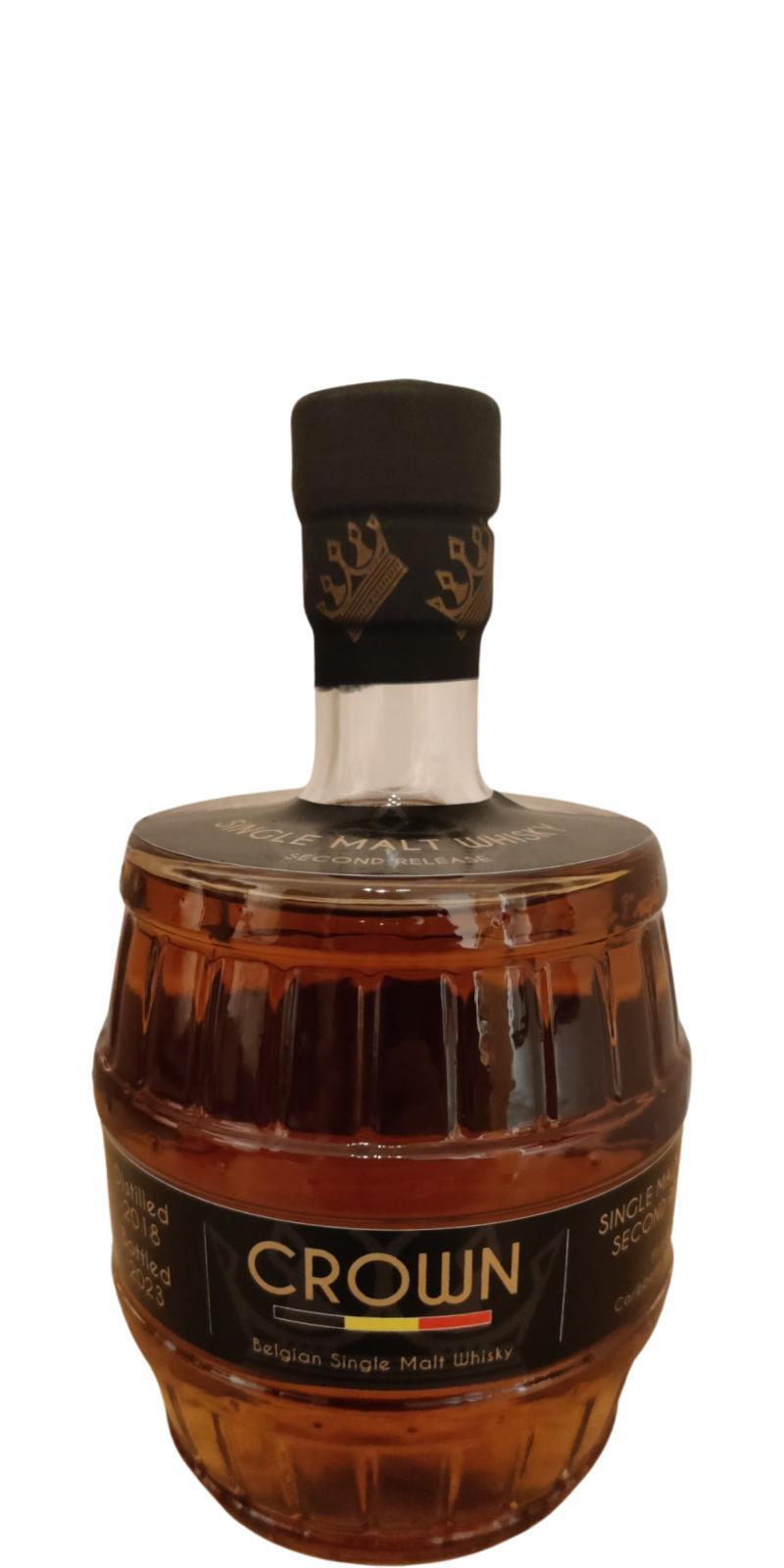 Crown 2018 CrSp Belgian Single Malt Whisky - Second Edition