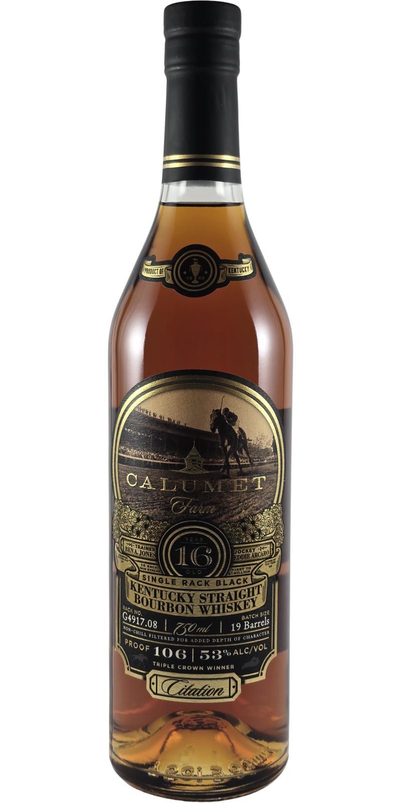 Calumet Farm 2006 Single Rack Black, Citation