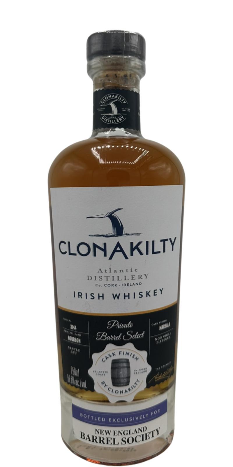 Clonakilty Private Barrel Select Cask Finish