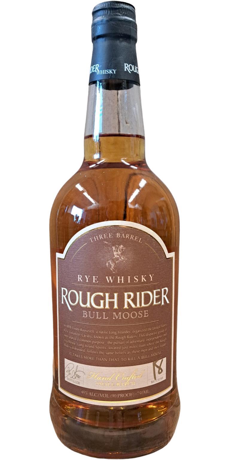 Rough Rider Bull Moose Three Barrel Rye Whisky