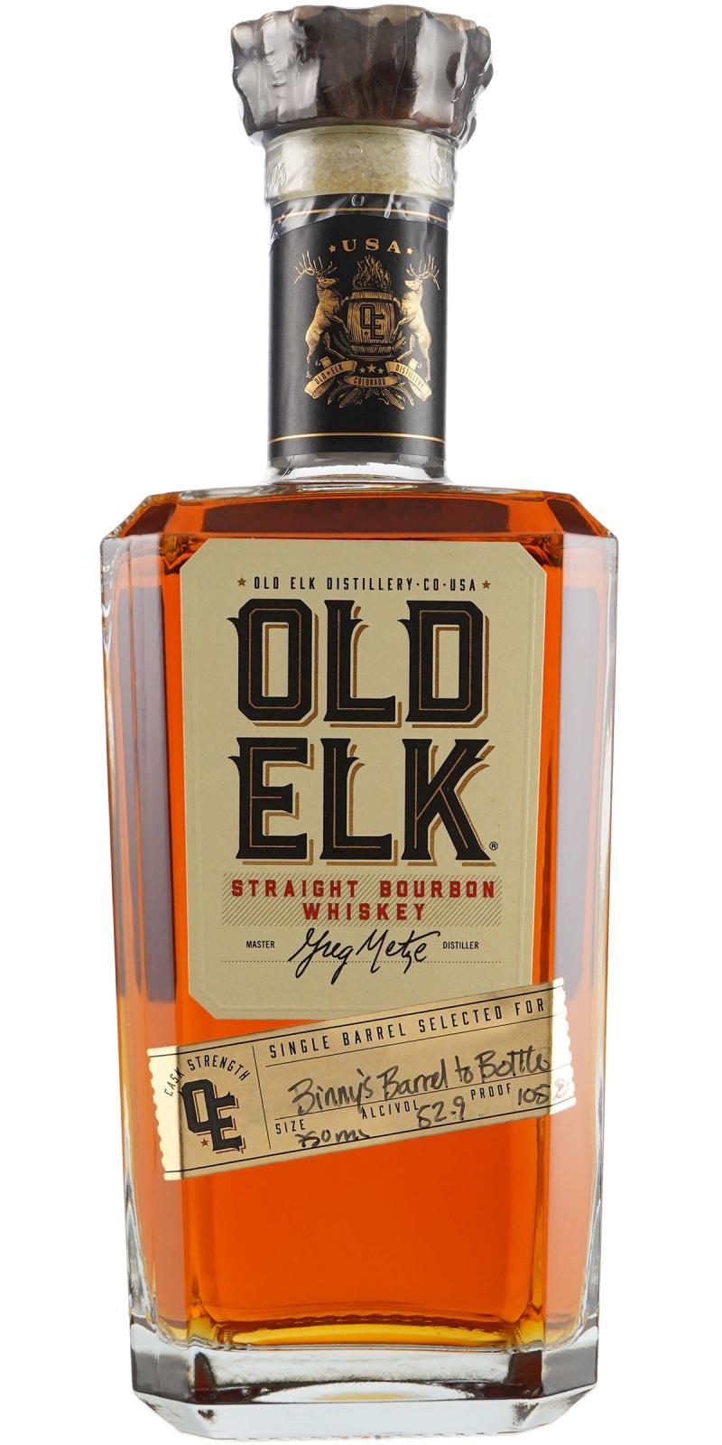 Old Elk Straight Bourbon Whiskey Single Barrel