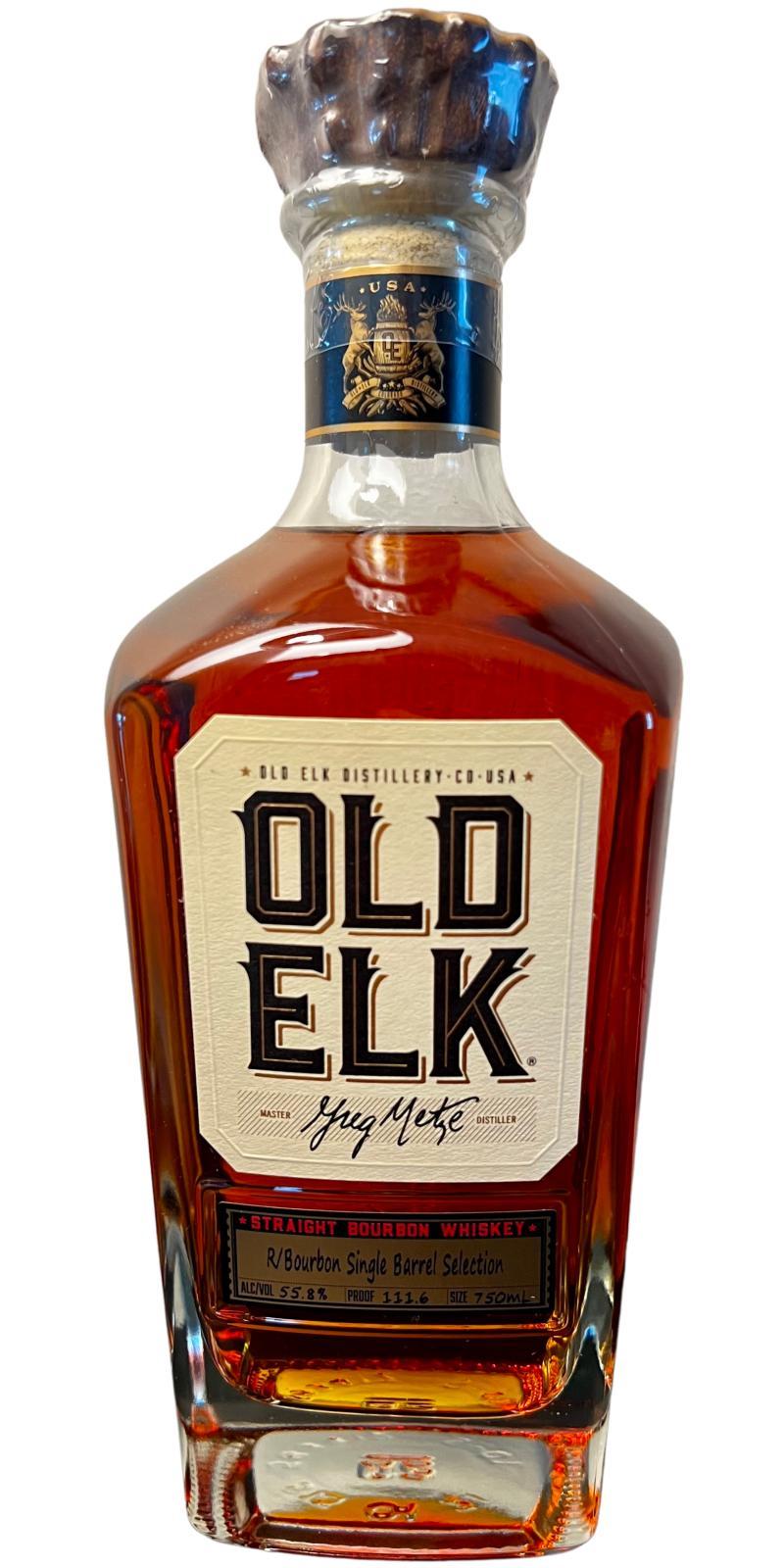 Old Elk Straight Bourbon Whiskey Single Barrel