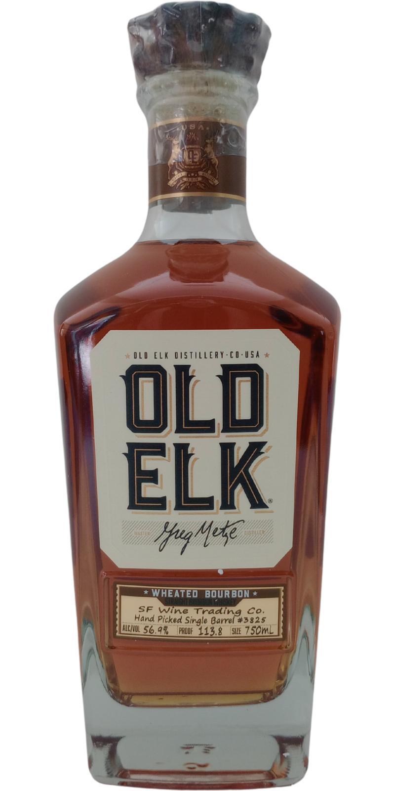 Old Elk Wheated Bourbon Single Barrel Wheated Bourbon