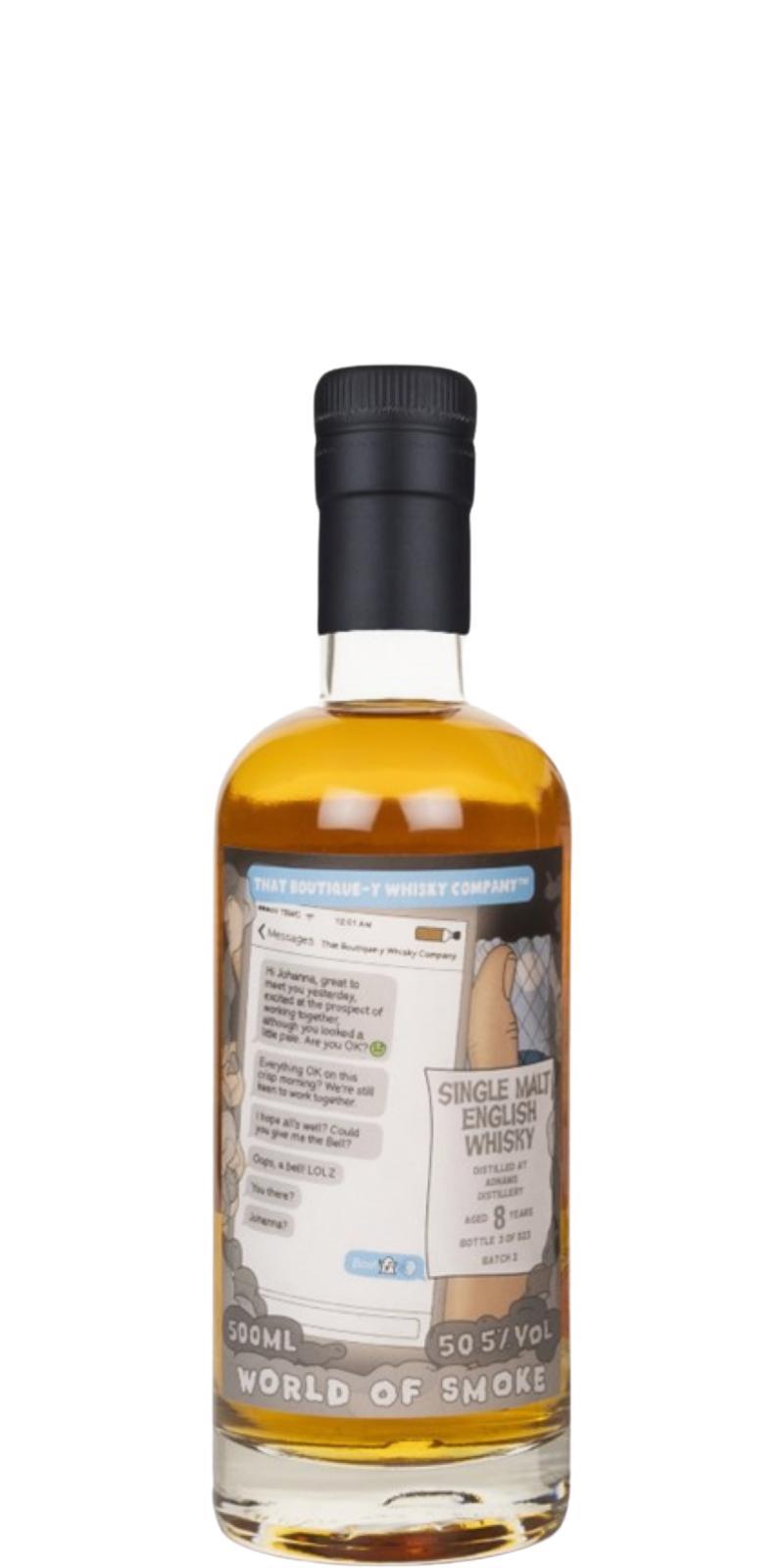 Adnams Batch 2 TBWC World of Smoke