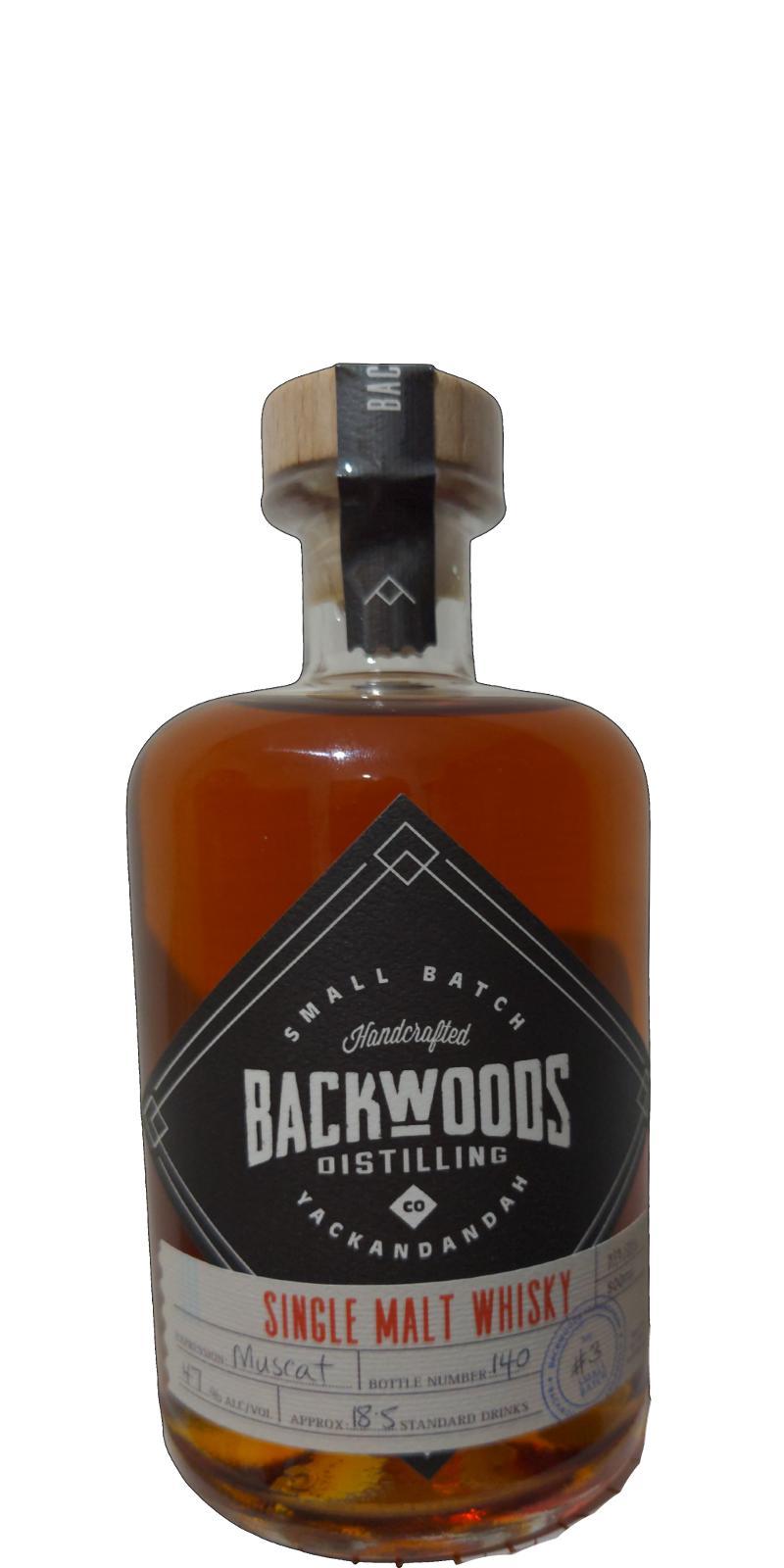 Backwoods Distilling Single Malt Whisky Small Batch