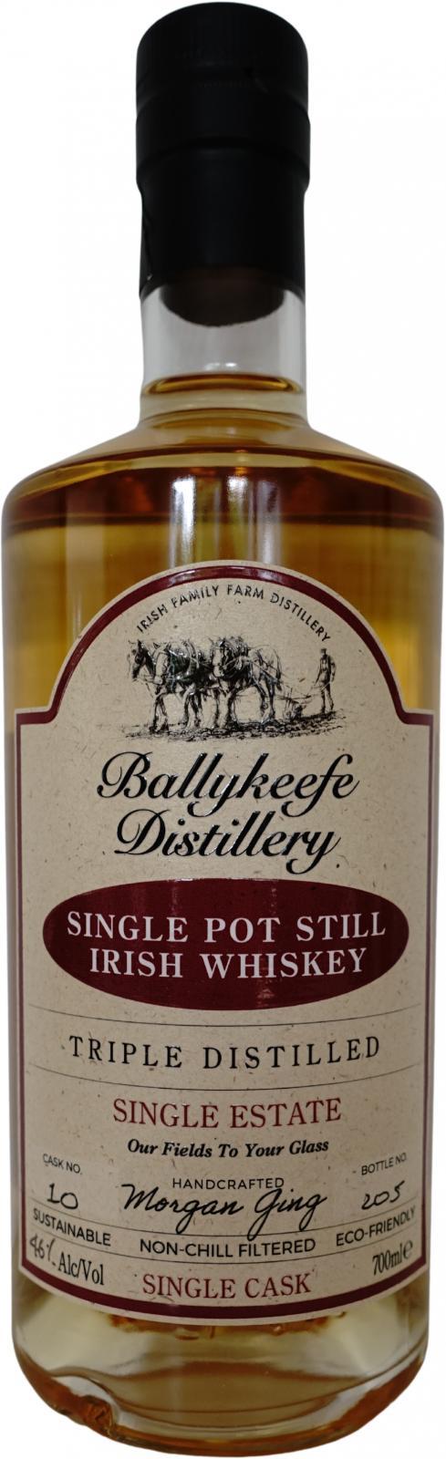 Ballykeefe Distillery 2017 Single Pot Still Irish Whiskey