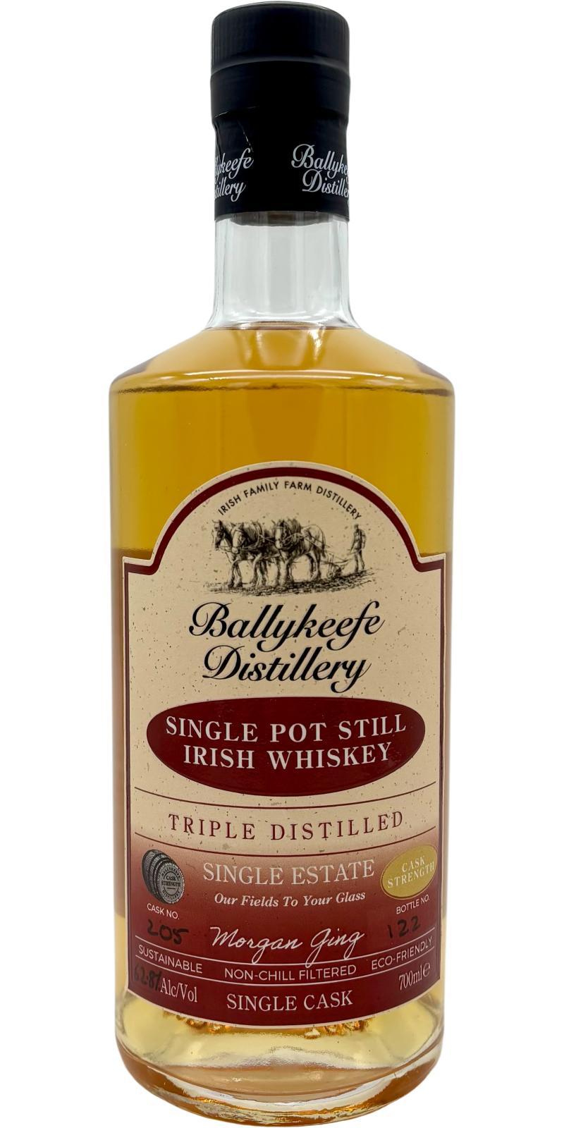 Ballykeefe Distillery Single Pot Still Irish Whiskey