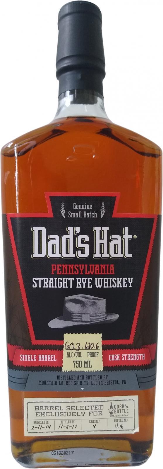 Dad's Hat 2014 Single Barrel - Cask Strength