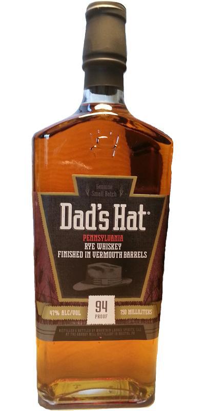 Dad's Hat Vermouth Finished Pennsylvania Rye Whiskey