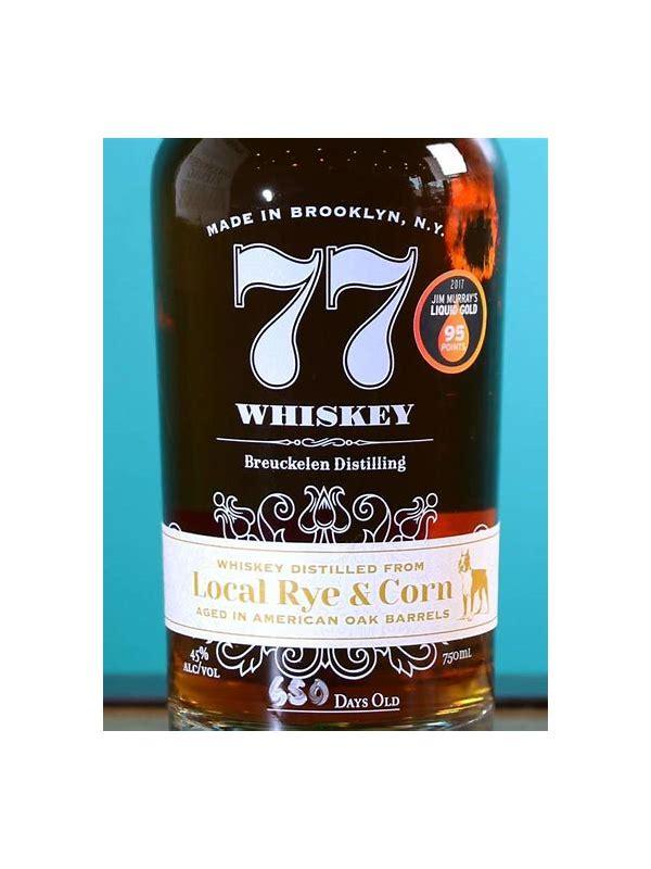 Breuckelen 77 Whiskey Whiskey Distilled from Local Rye & Corn