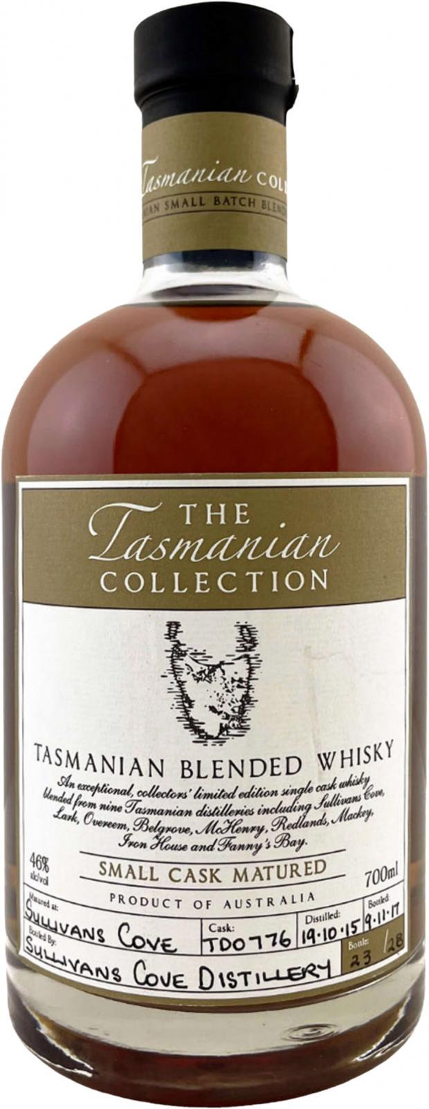 The Tasmanian Collection 2015 Tasmanian Blended Whisky - Small Cask Matured