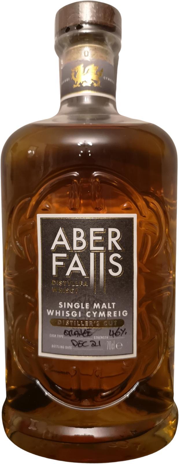 Aber Falls Single Malt Whisgi Cymreig Distiller's Cut
