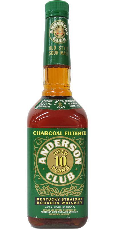 Anderson Club 10-year-old Charcoal Filtered