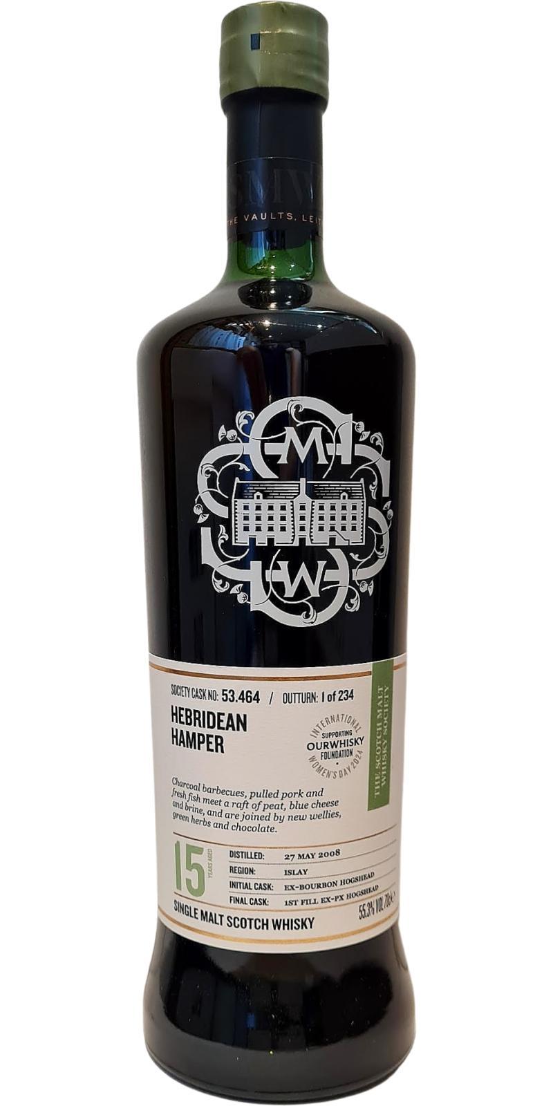 Caol Ila 2008 SMWS 53.464 Hebridean hamper