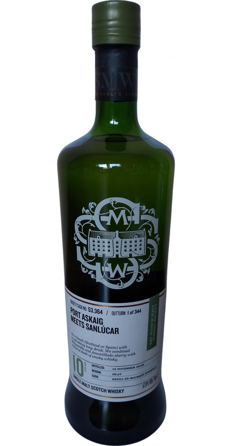Caol Ila 2009 SMWS 53.364 Port Askaig meets Sanlúcar
