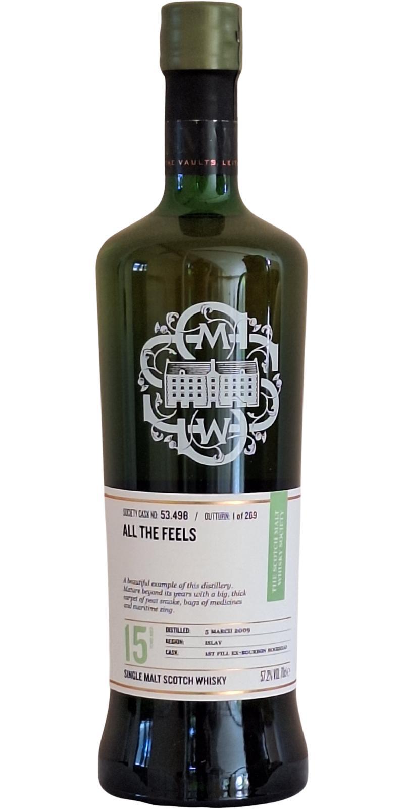 Caol Ila 2009 SMWS 53.498 All the feels