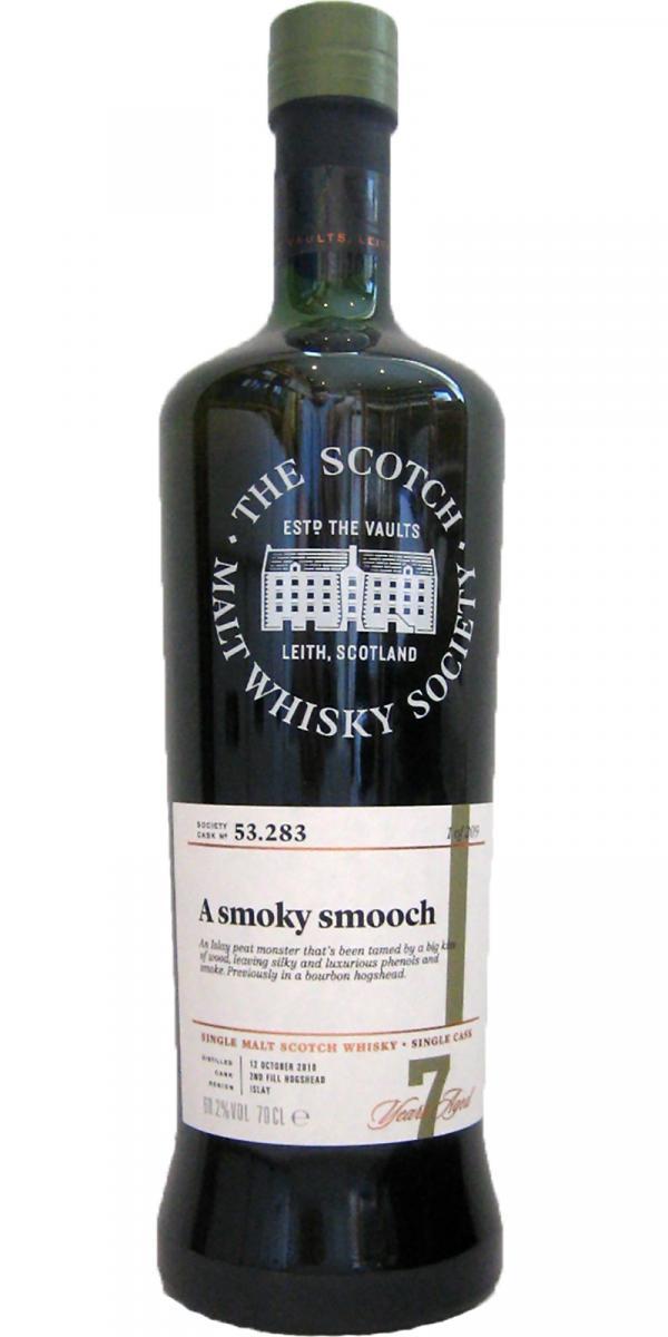 Caol Ila 2010 SMWS 53.283 A smoky smooch